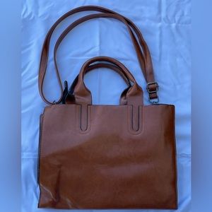 Innovato Design Casual PU Leather Tote Bag, Shoulder Bag and Handbag